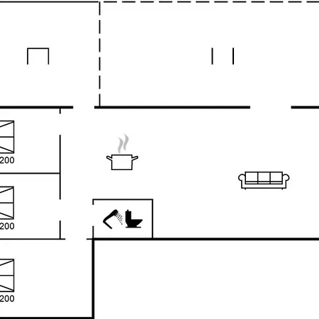 بيت للعطل Dwerg - 300m To The Fjord By Interhome